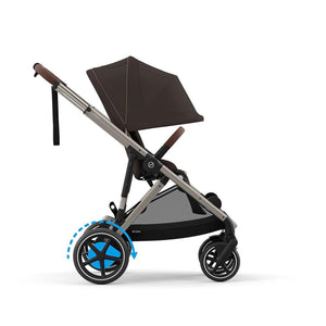CYBEX eGazelle S Pushchair - Chocolate Brown-Strollers-Chocolate Brown- | Natural Baby Shower