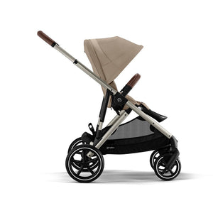 CYBEX Gazelle S Pushchair - Almond Beige - Taupe-Strollers-Almond Beige-No Carrycot | Natural Baby Shower