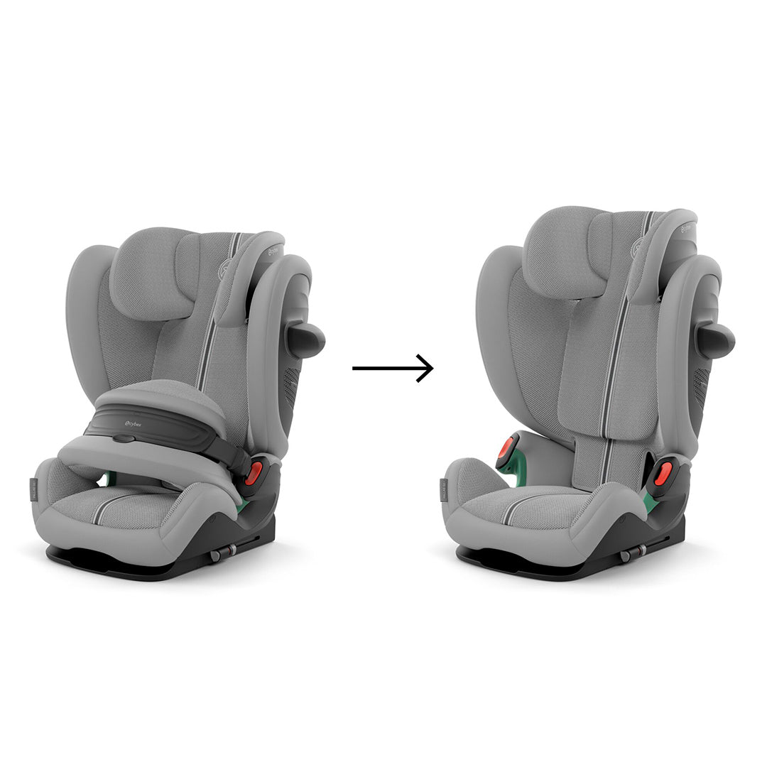 CYBEX Pallas G3 Plus i-Size Car Seat - Stone Grey-Car Seats-Stone Grey- | Natural Baby Shower