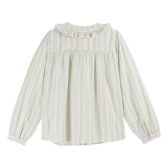 Emile et Ida - Cyrielle Striped Blouse | Ecru