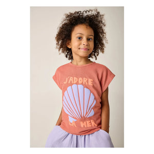 Tumble N'Dry - Pesca Organic Cotton T-Shirt | Terracotta