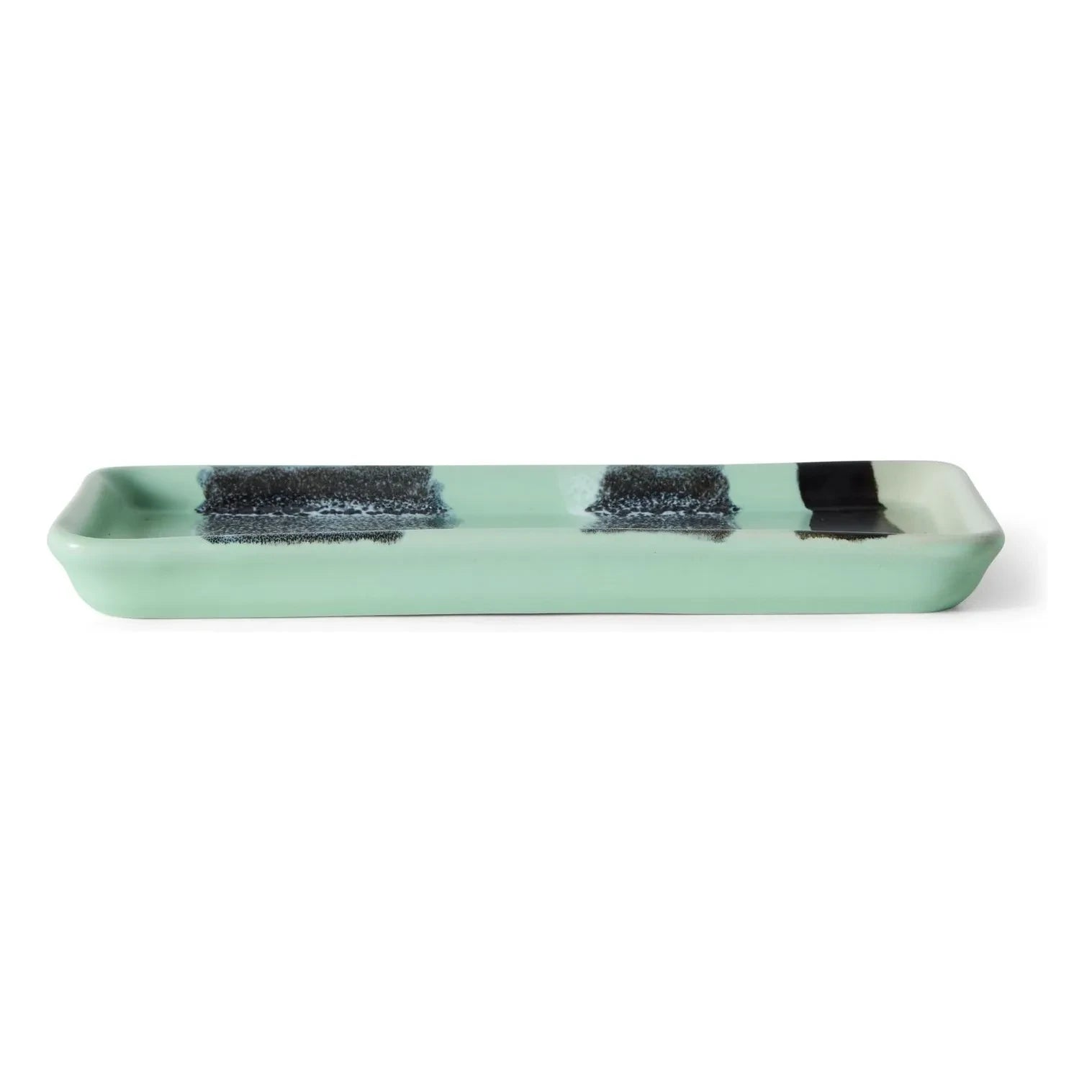 HKliving - Rive Ceramic Serving Plate | Blue