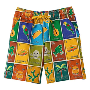 Fabula - Mexican Fleece Shorts | Orange