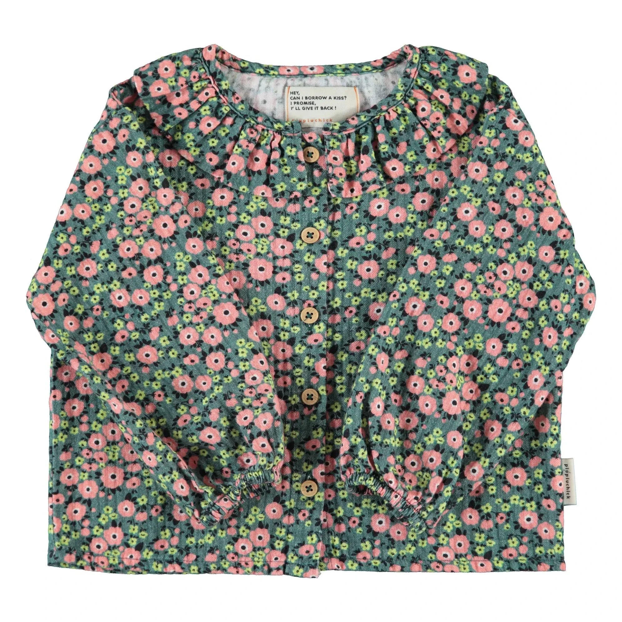 Piupiuchick - Floral Blouse | Green