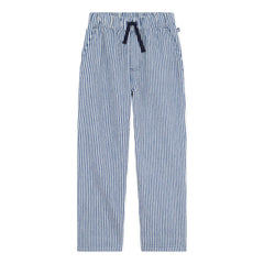 Petit Bateau - Organic Cotton Striped Pants | Blue