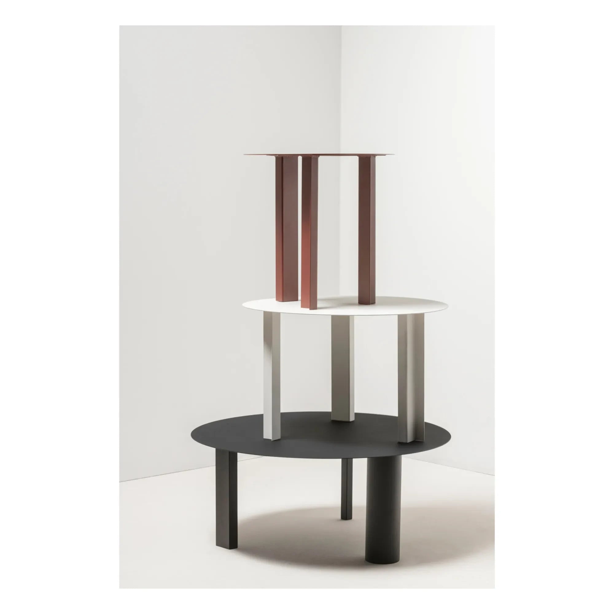 Serax - Tube Side Table | Black