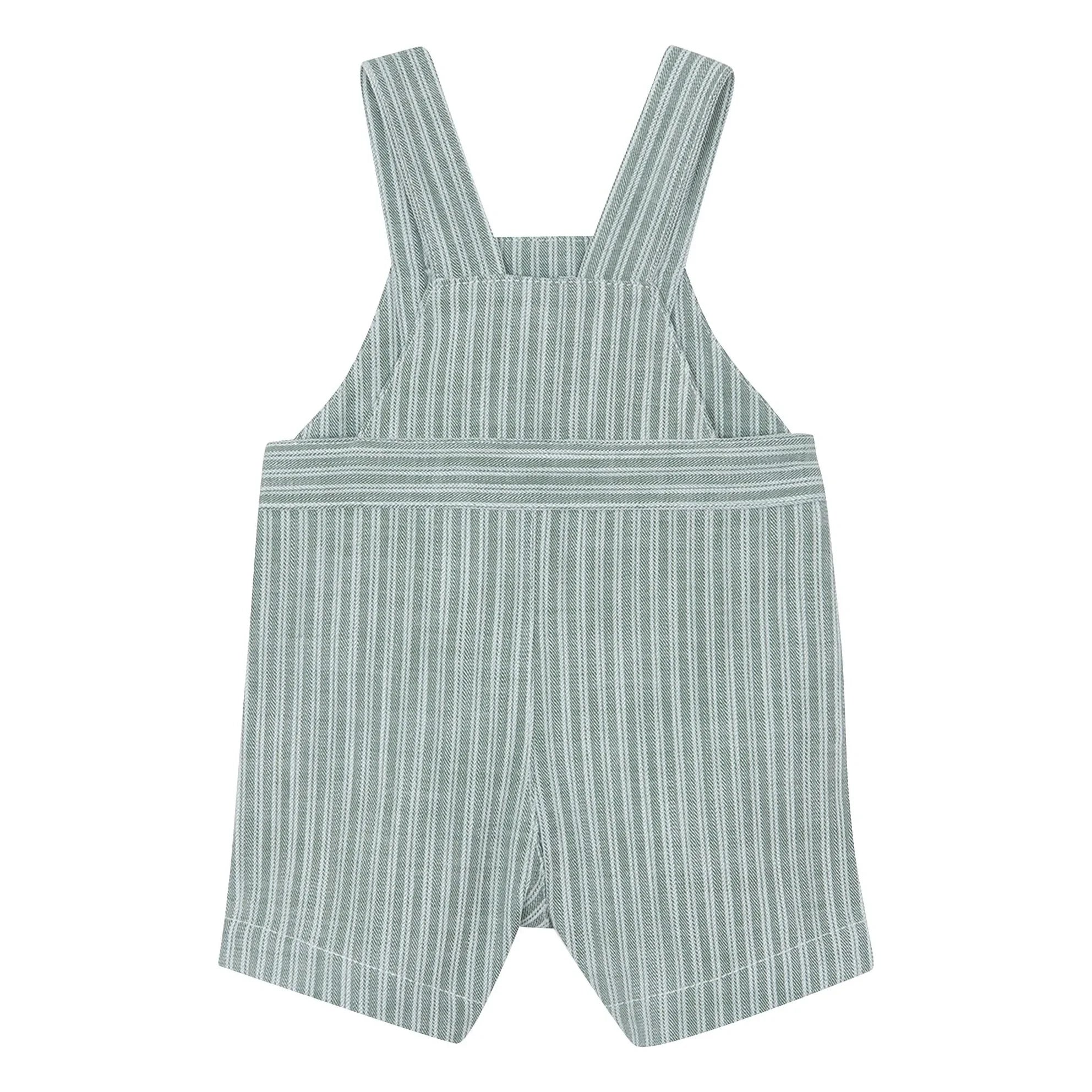 Tartine et Chocolat - Striped Romper | Khaki