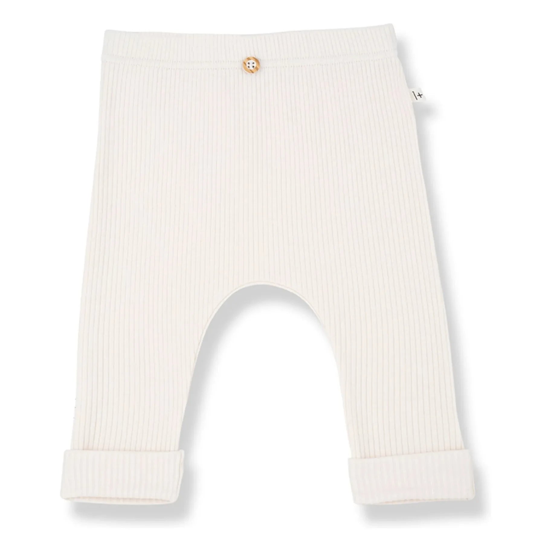 1+ in the family - Marcel Ribbed Leggings | Ecru