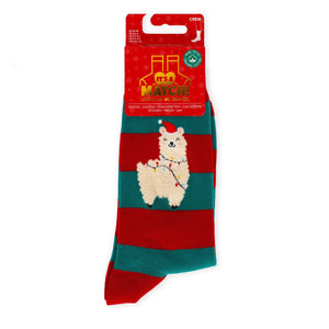 Legami - Christmas Socks Llama Size 41-47 - A Perfect Fit!