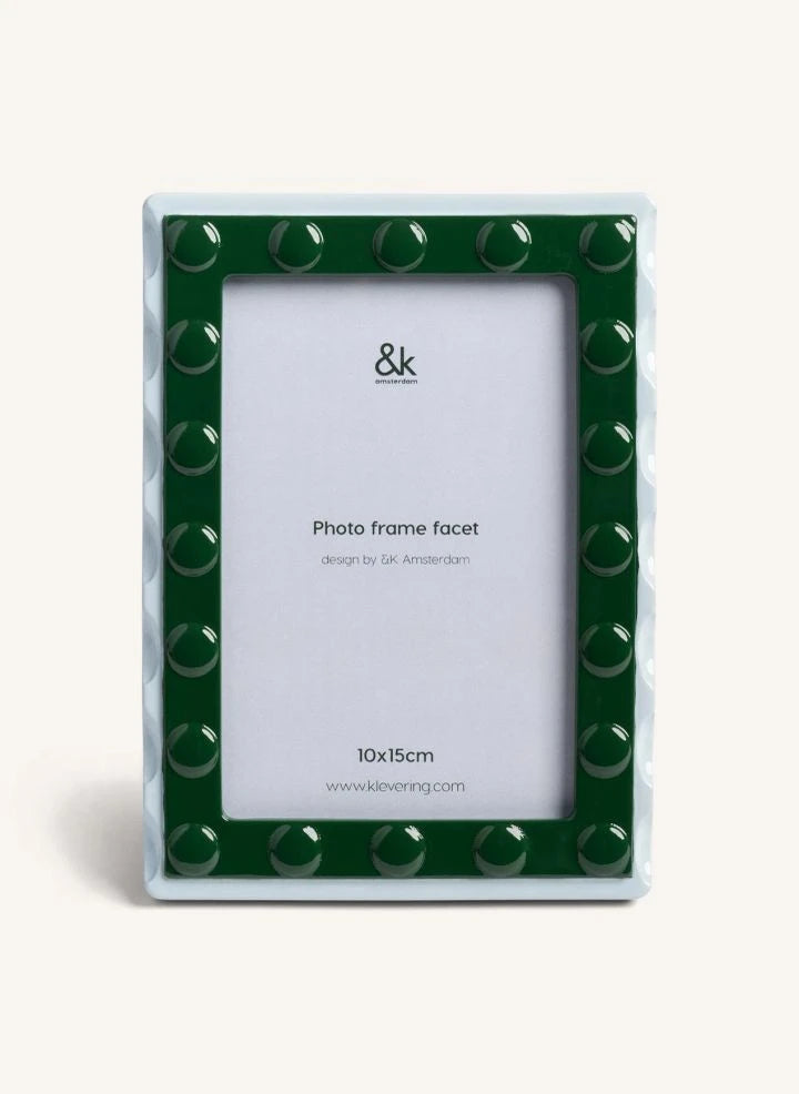 &Klevering - Facet Photo Frame | Green