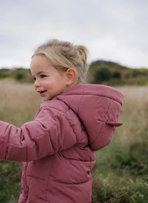 Töastie - Waterproof Cloud Jacket Made from Recycled Fibers | Dust Pink