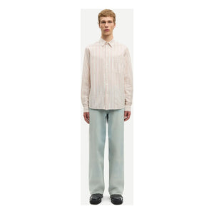 Samsoe Samsoe - Saryan G Checkered Shirt | Ecru