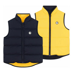 Petit Bateau - Reversible Sleeveless Puffer Vest | Powder Pink