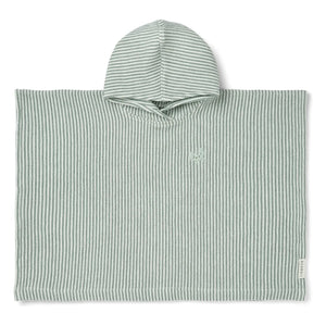 Liewood - Poncho Paco | Y/D çizgili Peppermint/Creme de la creme
