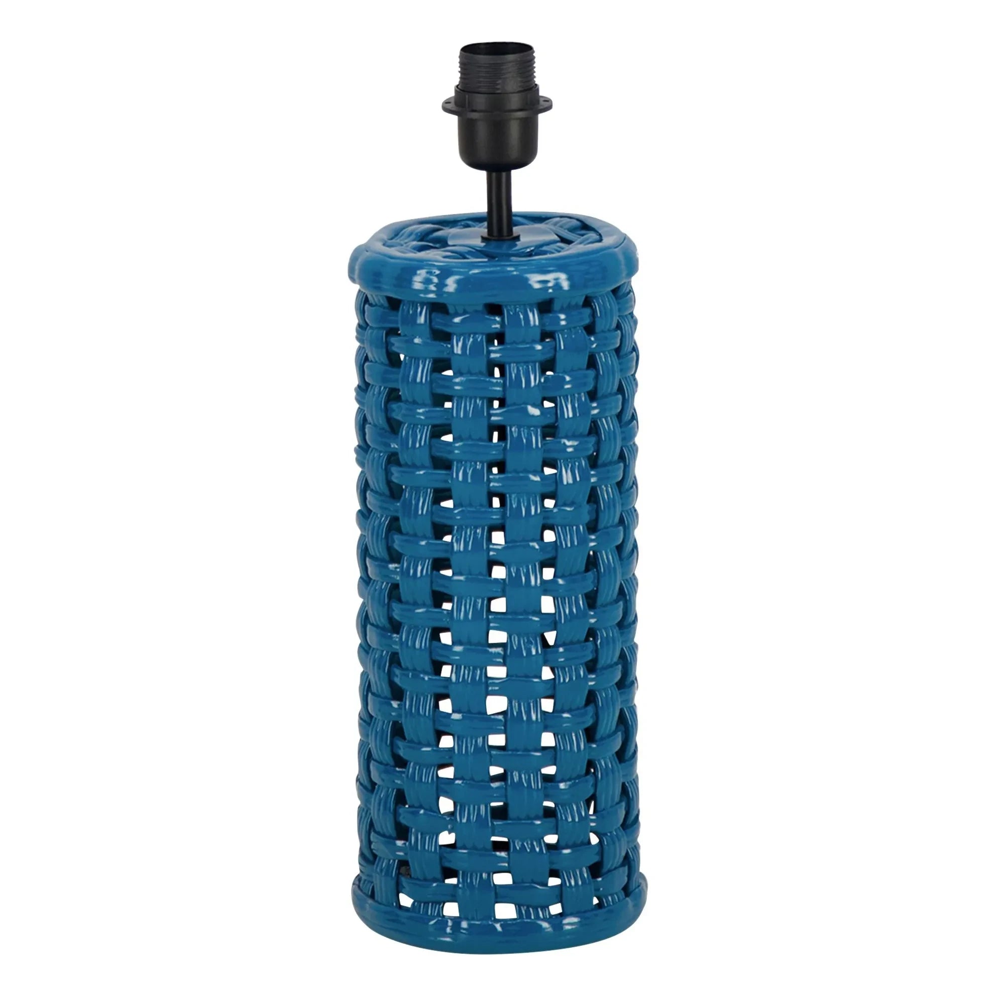 House of Capricorn - Cesta Ceramic Lamp Base | Blue