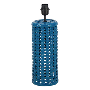 House of Capricorn - Cesta Ceramic Lamp Base | Blue