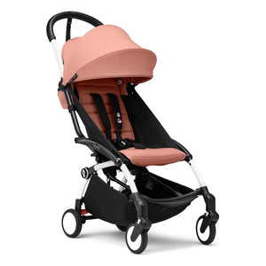 Stokke® - YOYO³ 6+ Baby Stroller White Frame | Ginger