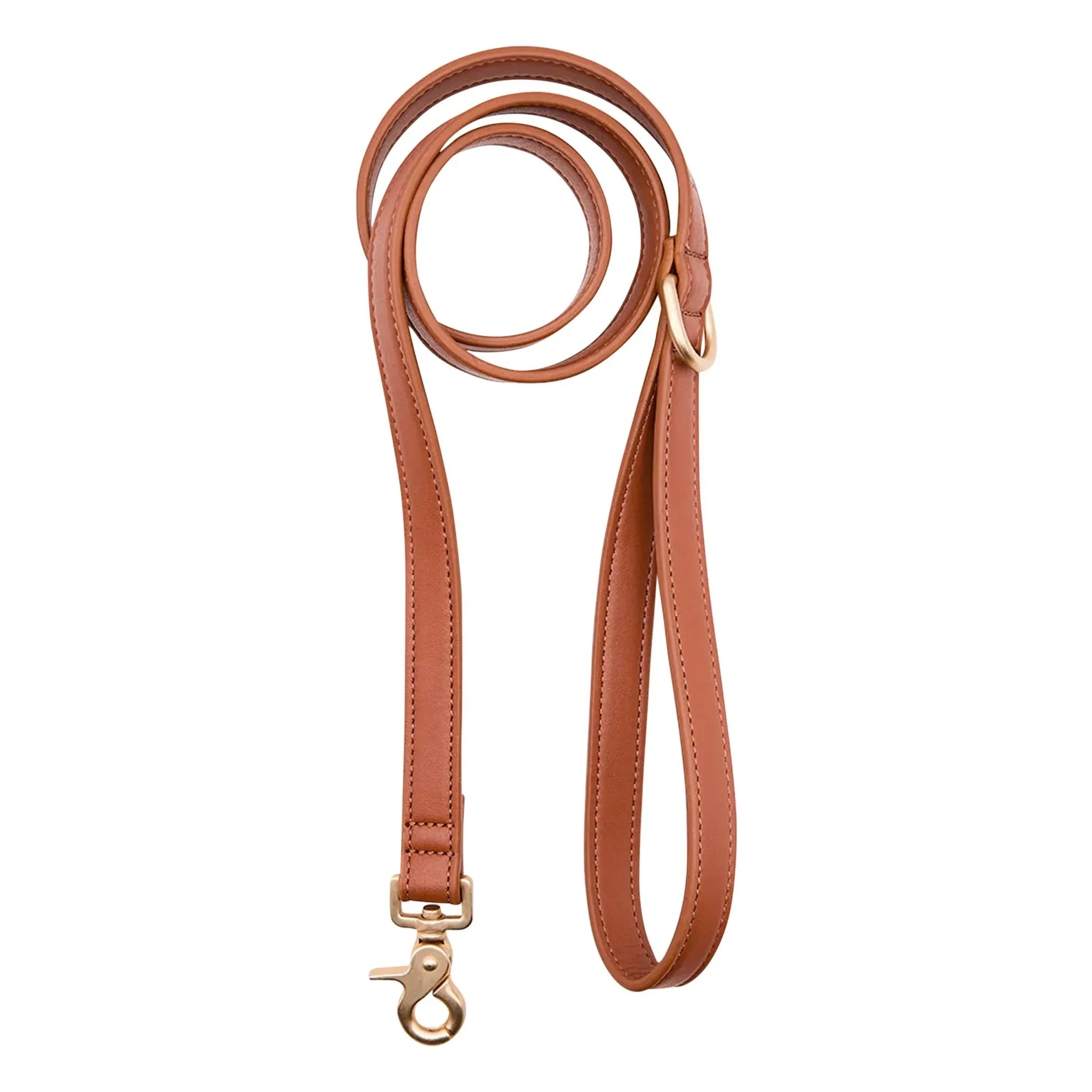 Cafide - Vegan Leather Dog Collar | Brown