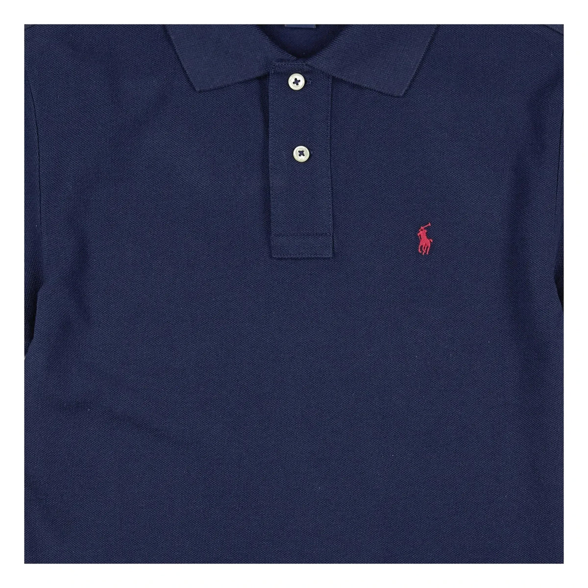 Ralph Lauren - Classic Gingham Polo | Navy Blue