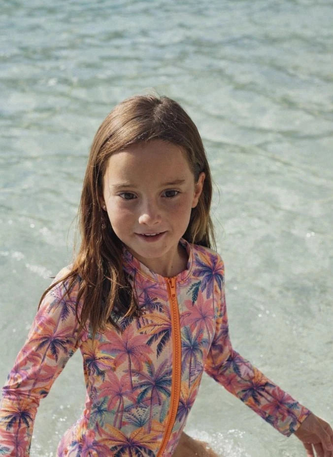 Lison Paris - Malibu UV-Protected One-Piece Swimsuit, Made from Recycled Fibers | Pink