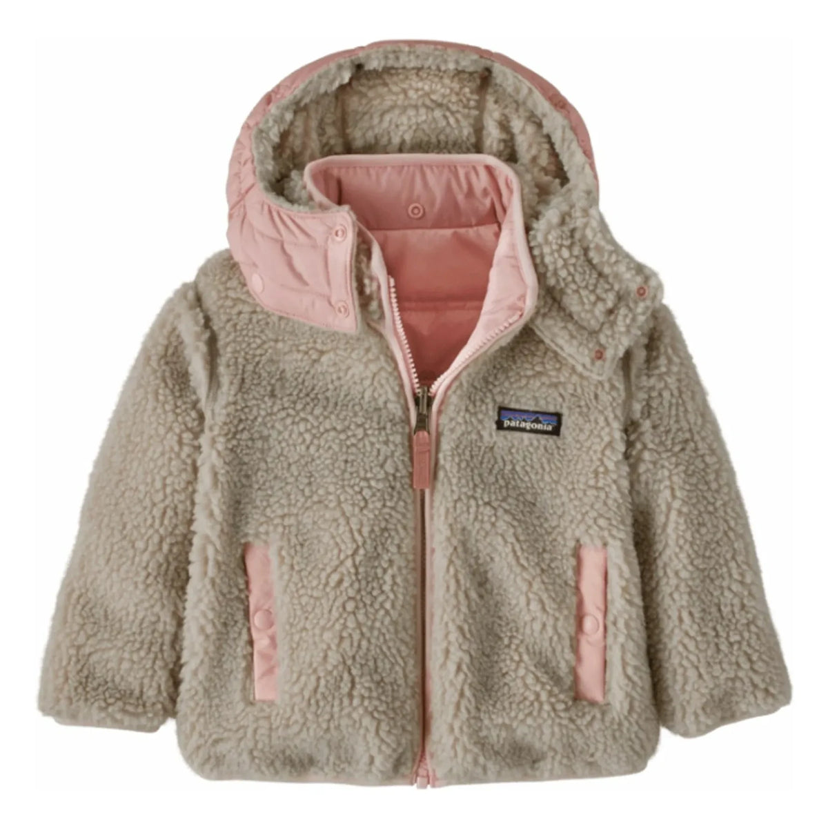 Patagonia - Tribbles Recycled Fiber Reversible Jacket | Pink