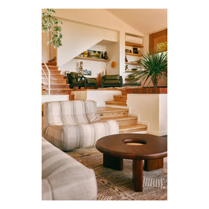 HKliving - Talking Wooden Coffee Table