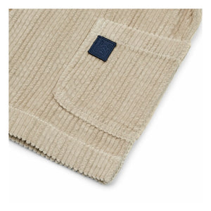 Liewood - Paule Organic Cotton Velvet Shirt Jacket | Beige