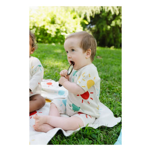 Baby - Sunny Combishort Organic Pamuk | Ekru