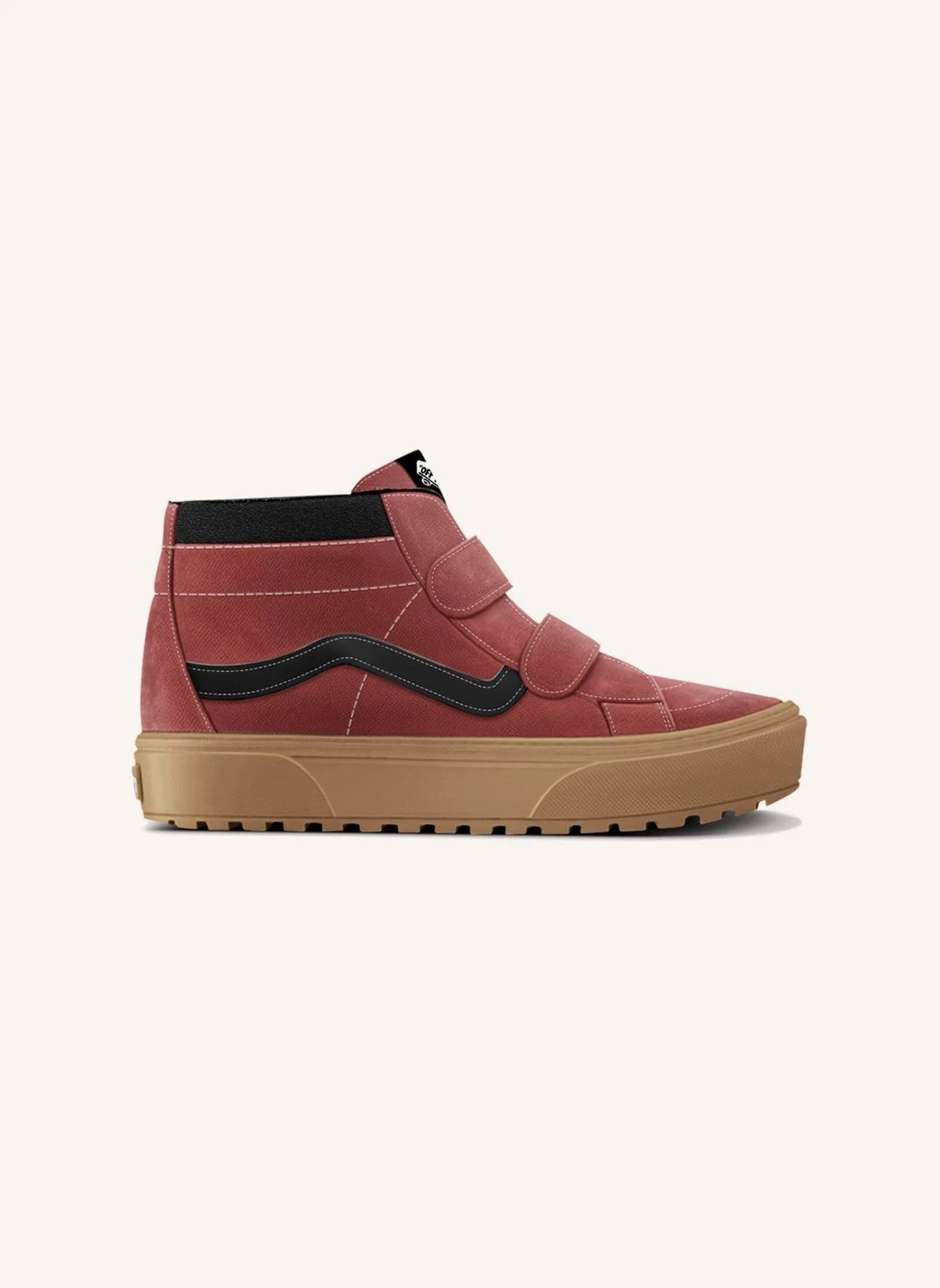 Vans - SK8-Mid Reissue V Insulated Gum Sneaker | Burgundy