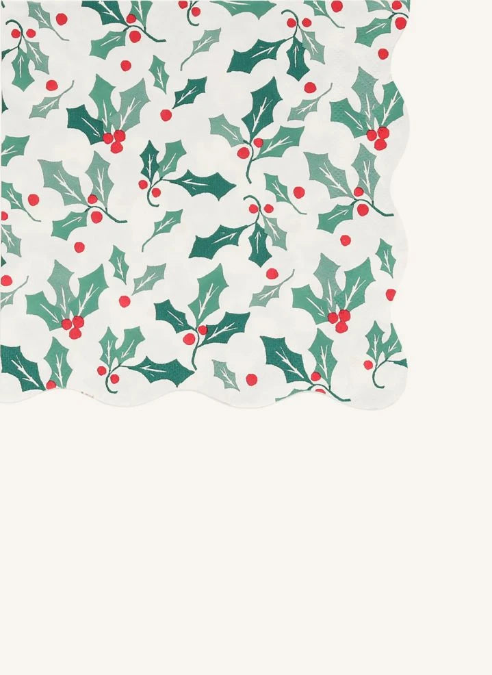 Meri Meri - Large fern napkins - Set of 16