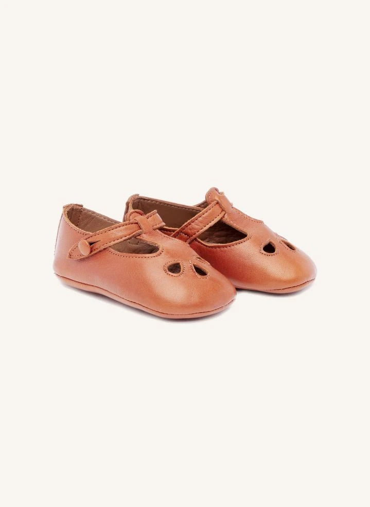 Pèpè - Perforated Slippers | Camel
