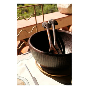 Woodmata - Teak Wood Salad Serving Set | Teak