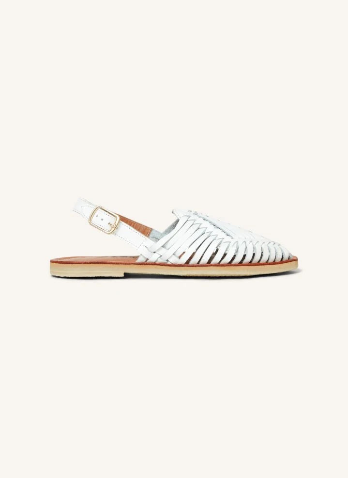 Mapache - Luisa Sandals | White