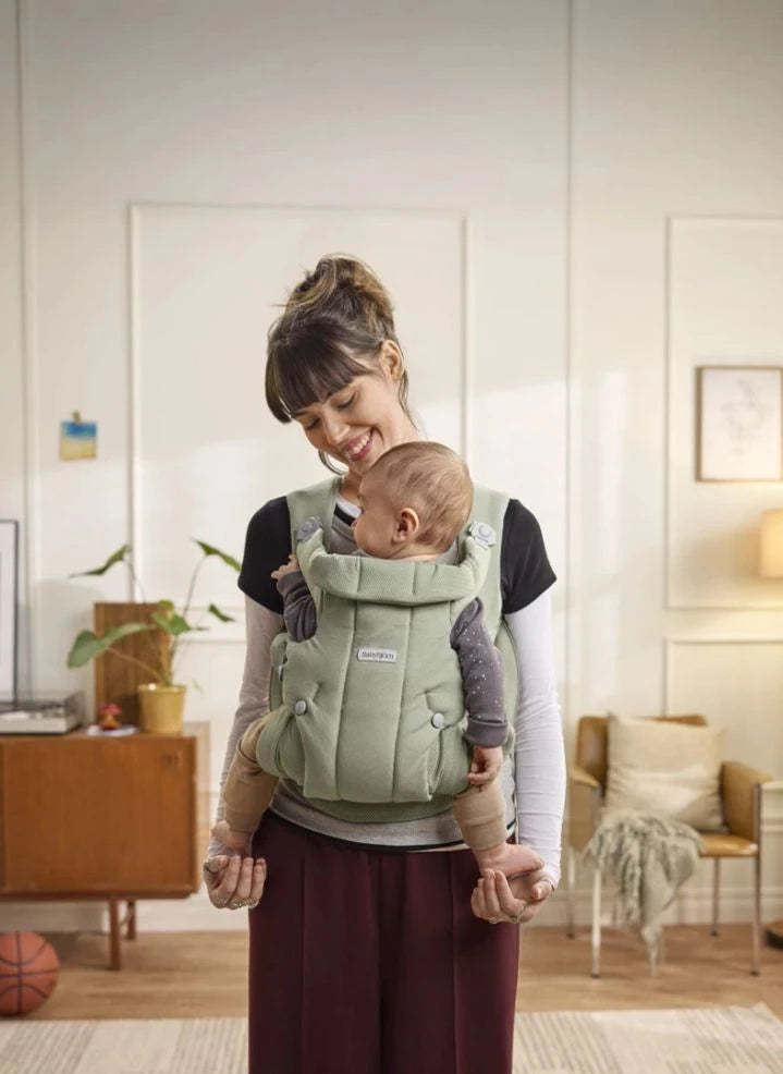 BabyBjörn - Baby Carrier - Soft Brushed Fabric, Light green | Pale green