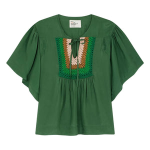 Leon & Harper - Cocto Knit Blouse | Green