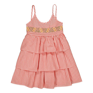 Hello Simone - Zora Vichy Dress | Red