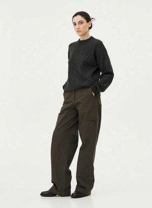 Noyoco - Malmo Merino Wool Sweater | Khaki