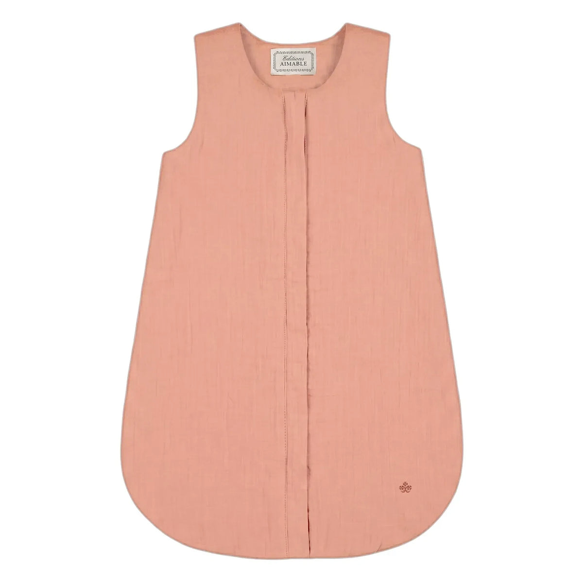 Editions Aimable - Gaston summer sleep sack | Old Rose Gauze