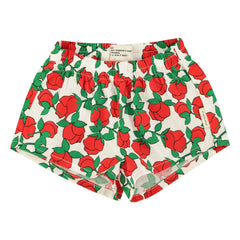 Piupiuchick - Floral Pattern Shorts | White