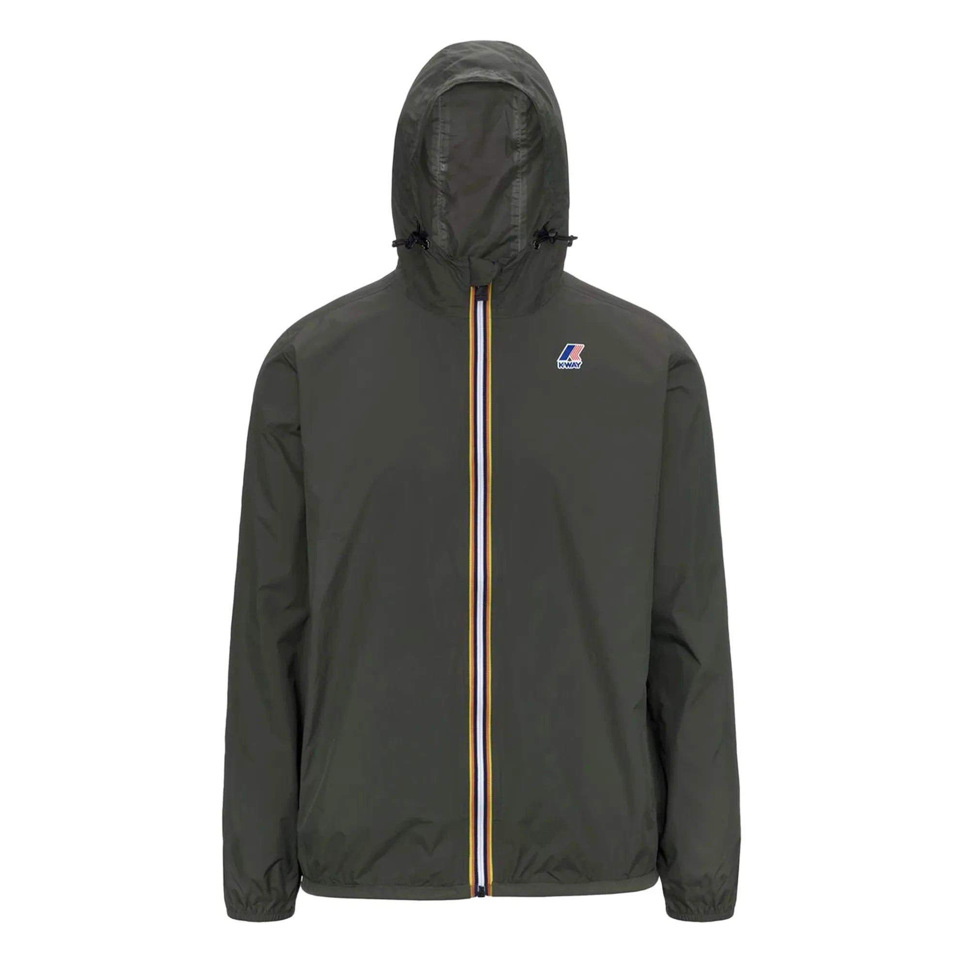 K-way - Windbreaker Le Vrai 4.0 Claude Ripstop Recycled Fibers | Dark Green