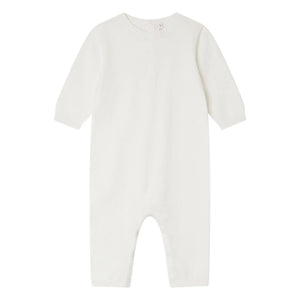 Bonpoint - Tilouana Organic Cotton Romper | White