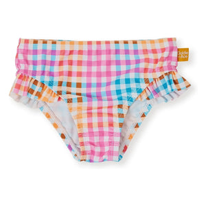 Goldie + Ace - Carreaux Bath Panties | Pink