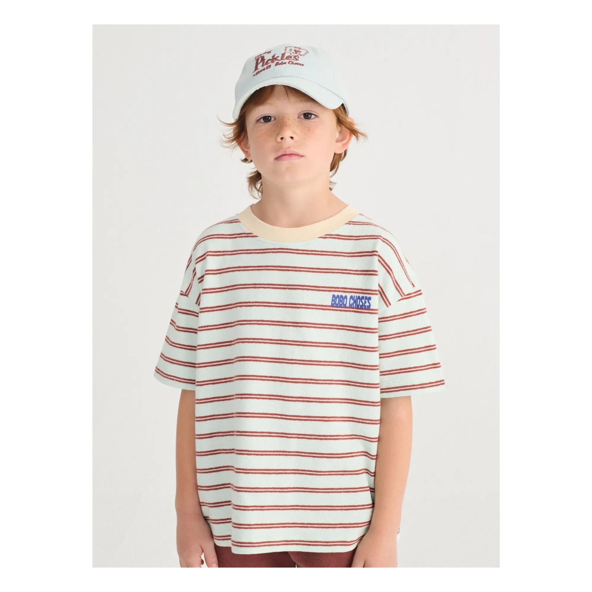 Bobo Choses - The Dog Pickles Recycled Fiber Hat | Light Blue