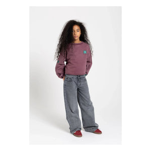 Finger in the Nose - Jean Large April | Gray Denim