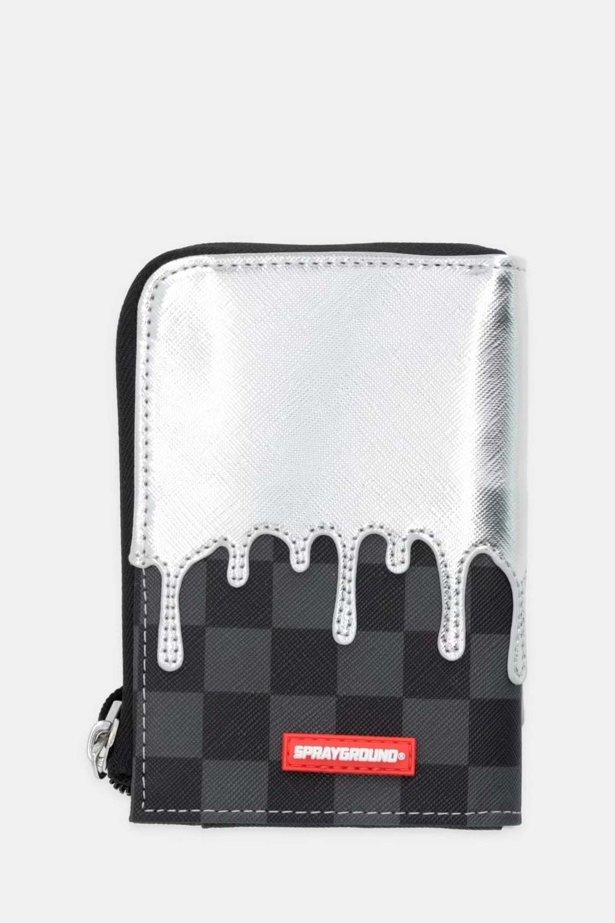 Sprayground - Gümüş Rengi Suni Deri Cüzdan 910W8931NSZ