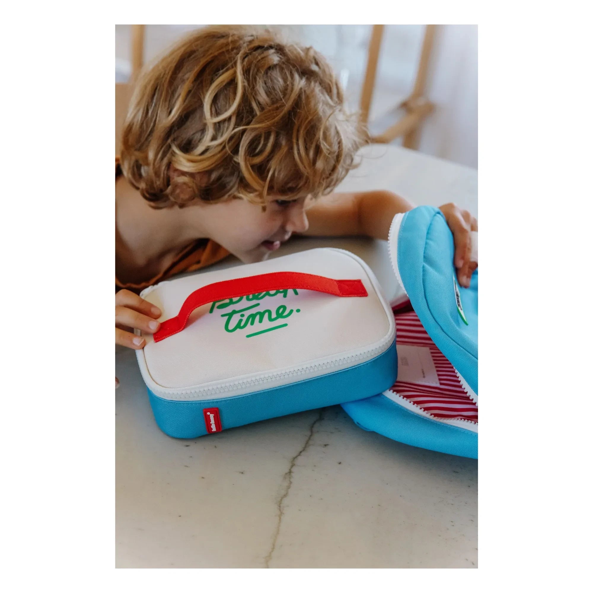 Hello Hossy - Isothermal Snack Box Mini Sky Pop | Light Blue