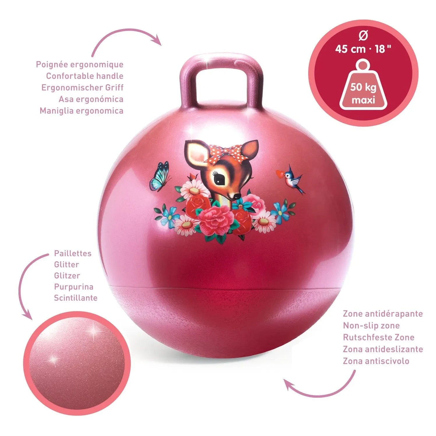 Djeco - Jumpa Fiona Bouncing Ball