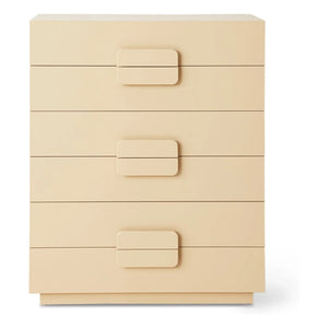 HKliving - Wide 4-drawer dresser | Cream