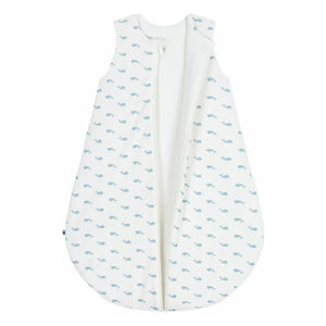 Petit Bateau - Whale Sleep Suit | White