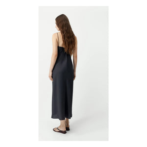 Cordera - Sweetheart Neckline Dress | Black